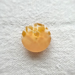 ハーフハート オレンジフレーク 18mm