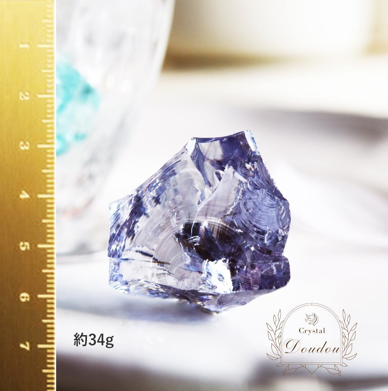 アンダラクリスタル ライラック・パープル〔sa4047〕 | Crystal doudou