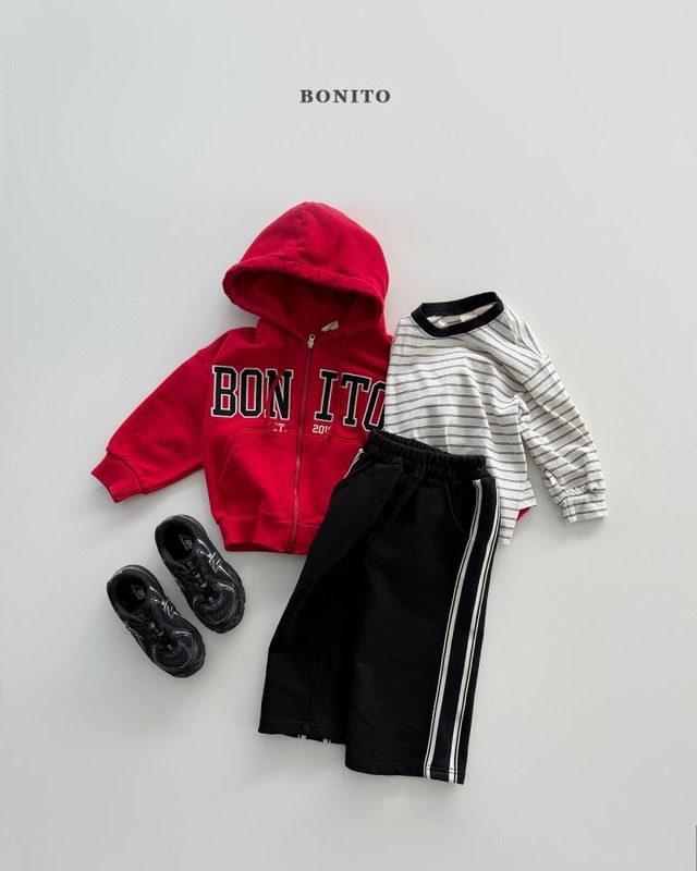【予約】Bonito Half & Half Hooded Zip-Up (Adult)