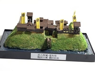 完成品□織田信長・那古野城 城コレ ケース付き サイズ(W142×D82