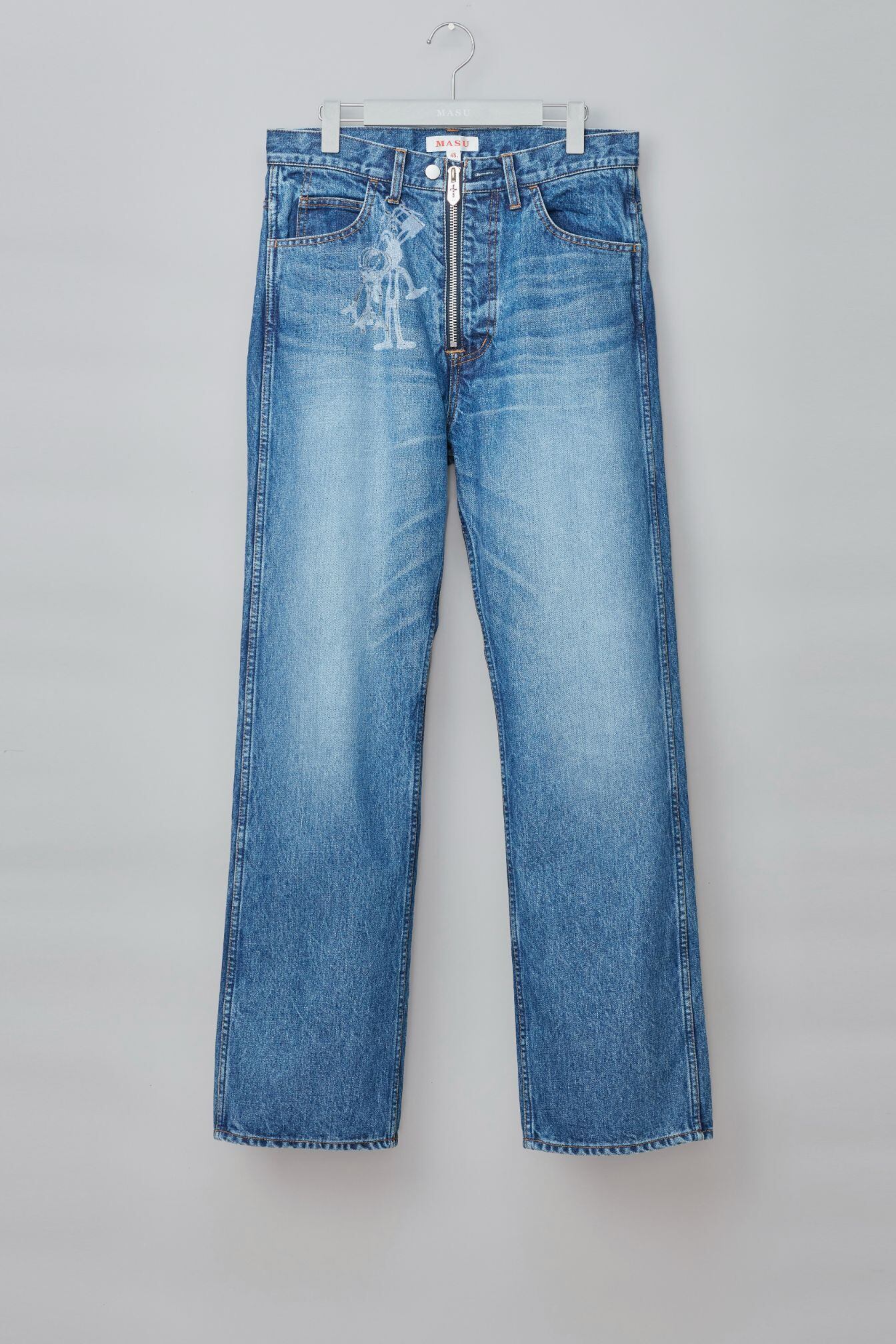 タグ付未使用24ss MASUBOYS STRAIGHT JEANS 44 24SS】MASU 