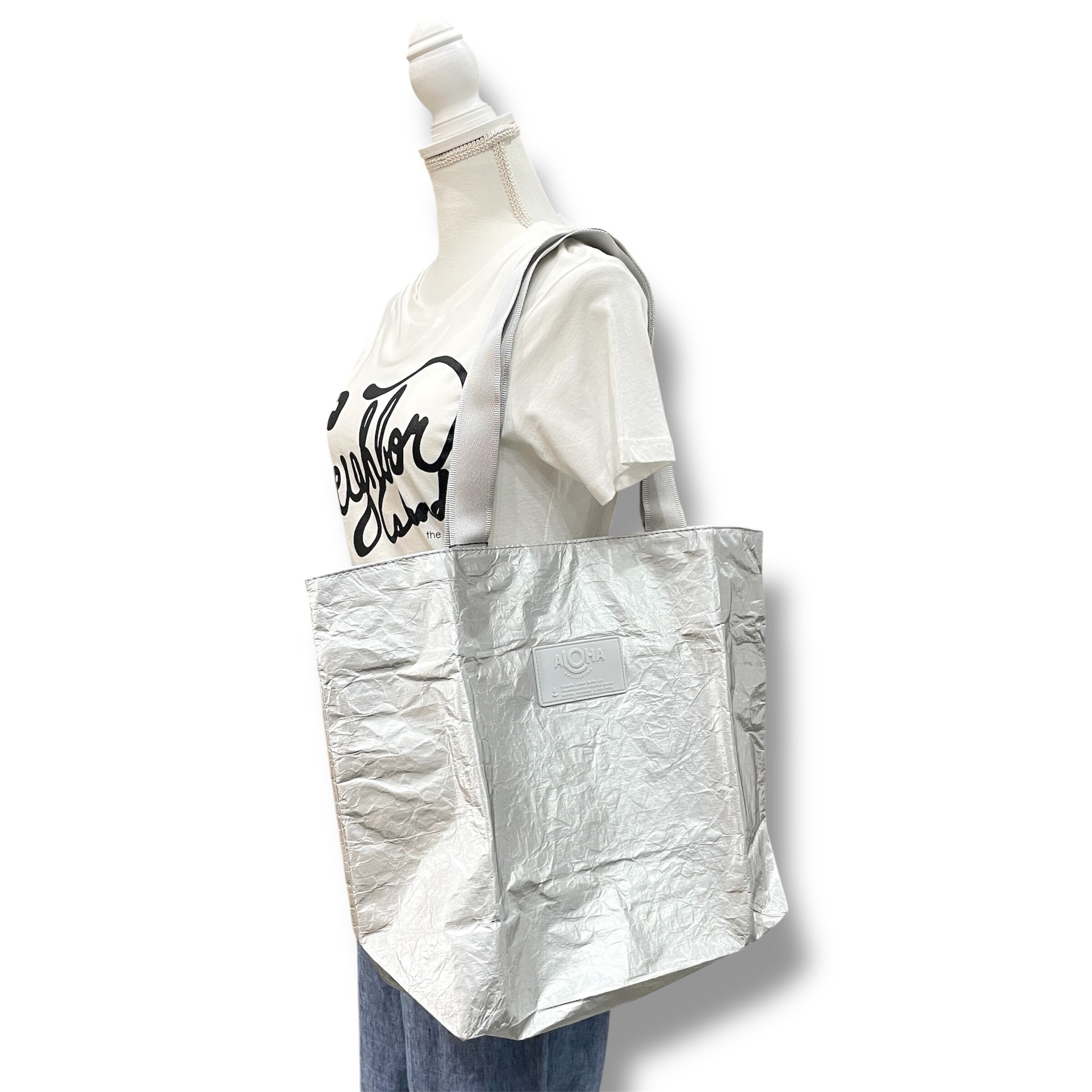 ALOHA COLLECTION】 Monochrome DayTripper トート バッグ シルバー
