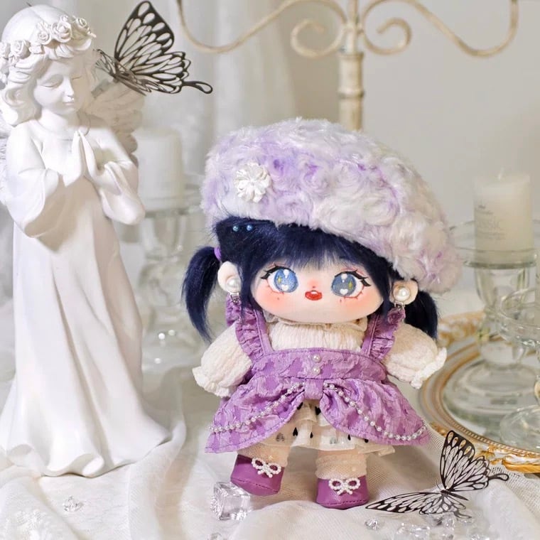 着せ替えぬいぐるみ ピンクローズ20cm全身チーク 着せ替えぬいぐるみ