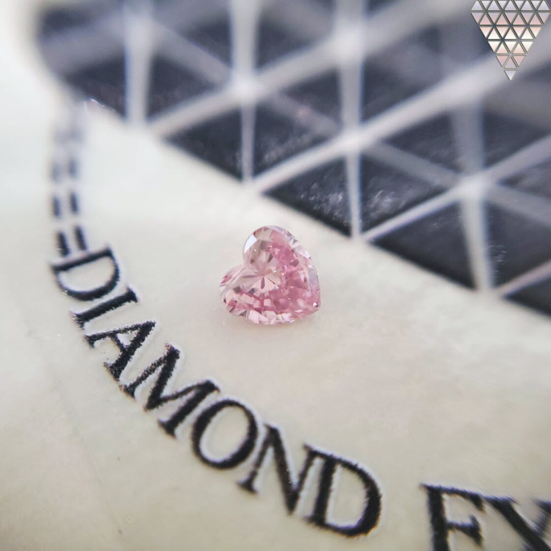 0.18 ct Fancy Purplish Pink SI1 GIA 天然 ファンシー インテンス 
