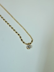 Dual zirconia necklace