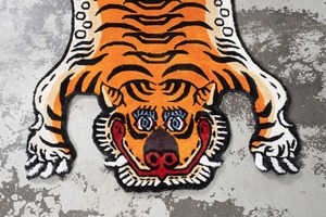 Tibetan Tiger Rug 《Sサイズ•シルク050》チベタンタイガーラグ
