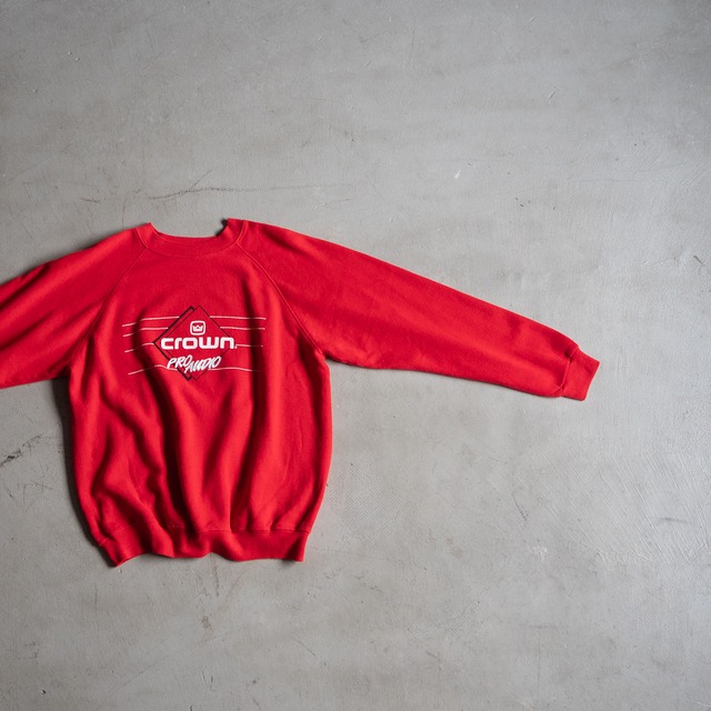 "CROWN Pro Audio" '90s vintage PR sweat