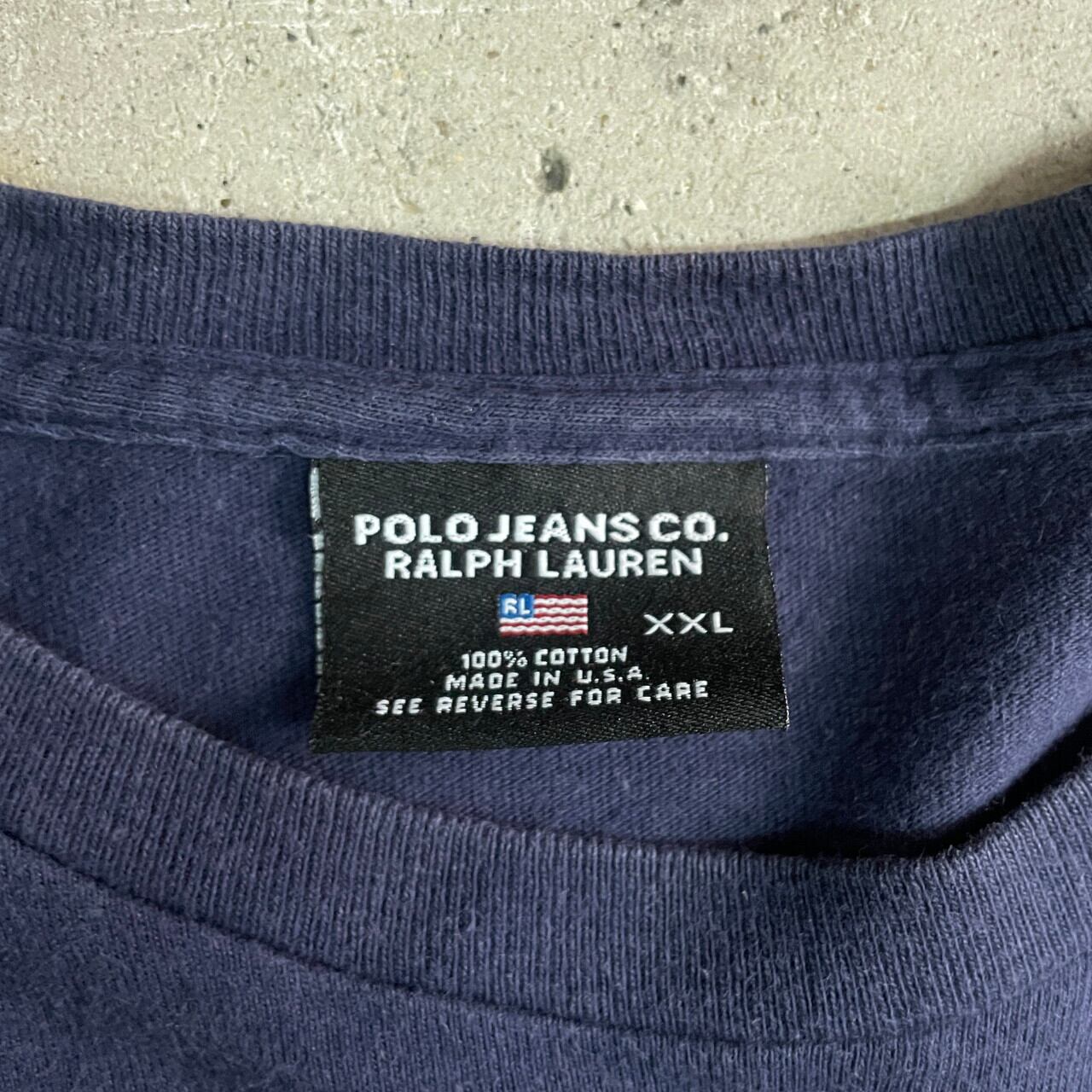 Polo Jeans リバーシブル 90s Ｔシャツ 珍品 XXL