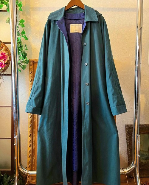 "London fog" limiited edition  trench coat with hood &liner  【L】