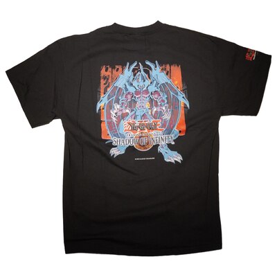 【L】遊戯王 shadow of infinity ヴィンテージTシャツ 幻魔王ラビエル