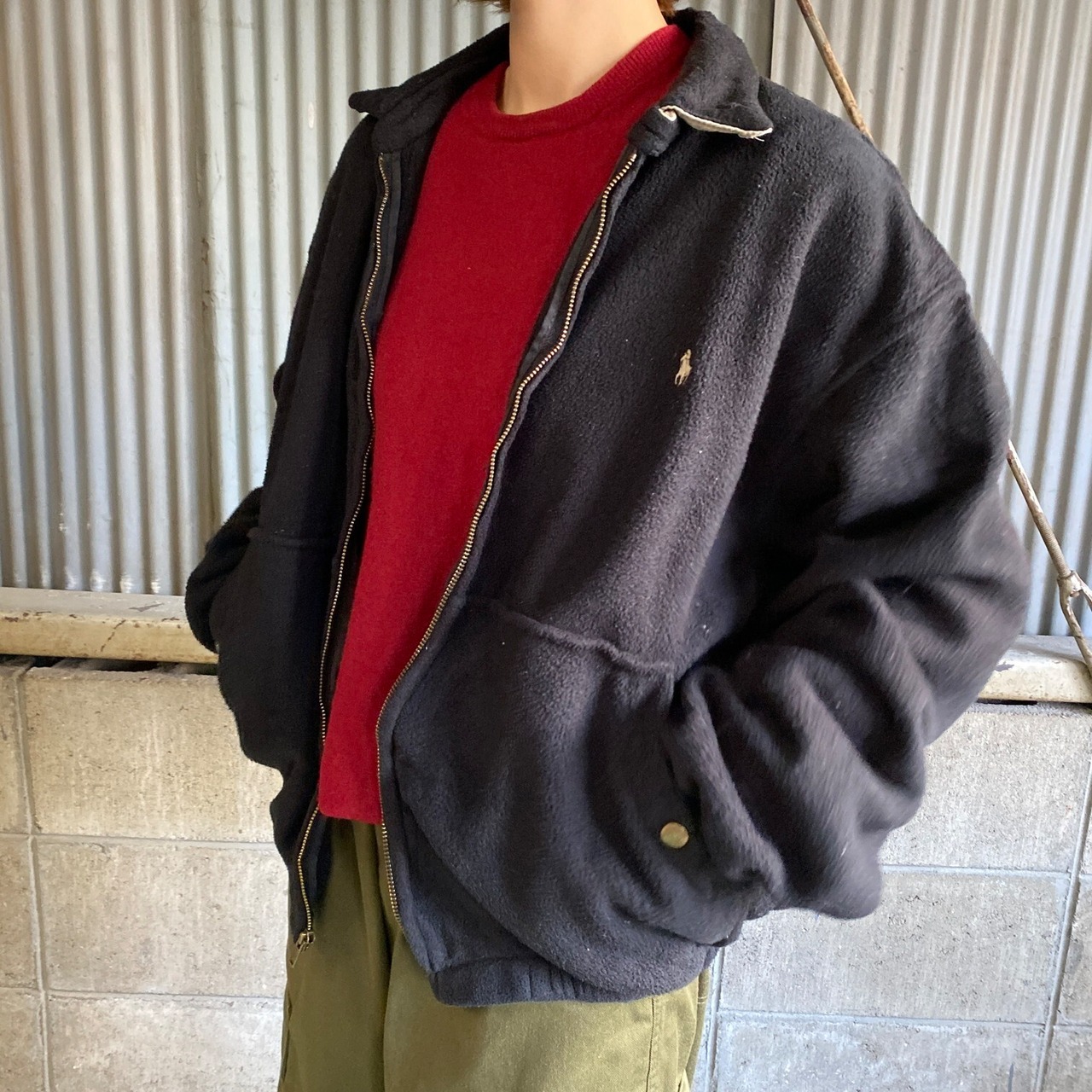 USA製 90年代 Polo by Ralph Lauren ポロバイラルフローレン フリース 
