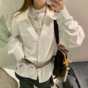 Lace Layered Design Blouse 502431