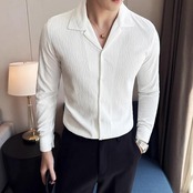 pleated design shirt tops 00169