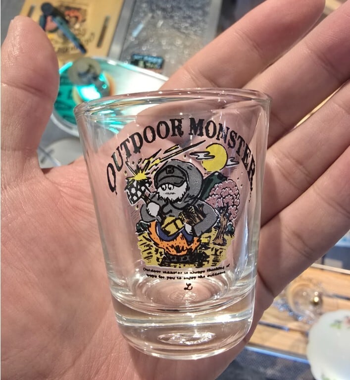 ぐい呑み グラスセット OUTDOOR MONSTER シューティングボーイコラボ