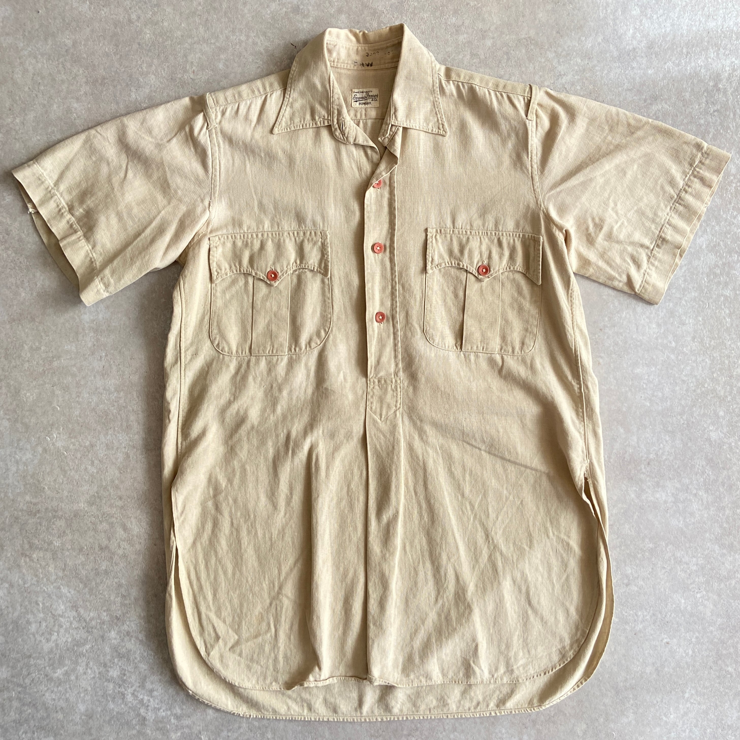 1930~40s Vintage S/S Work Shirt M位