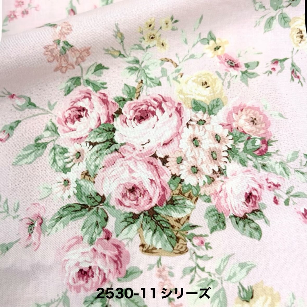 2530-11B】 Rose Wreath キルトゲイト ルルブーケ QUILTGATE