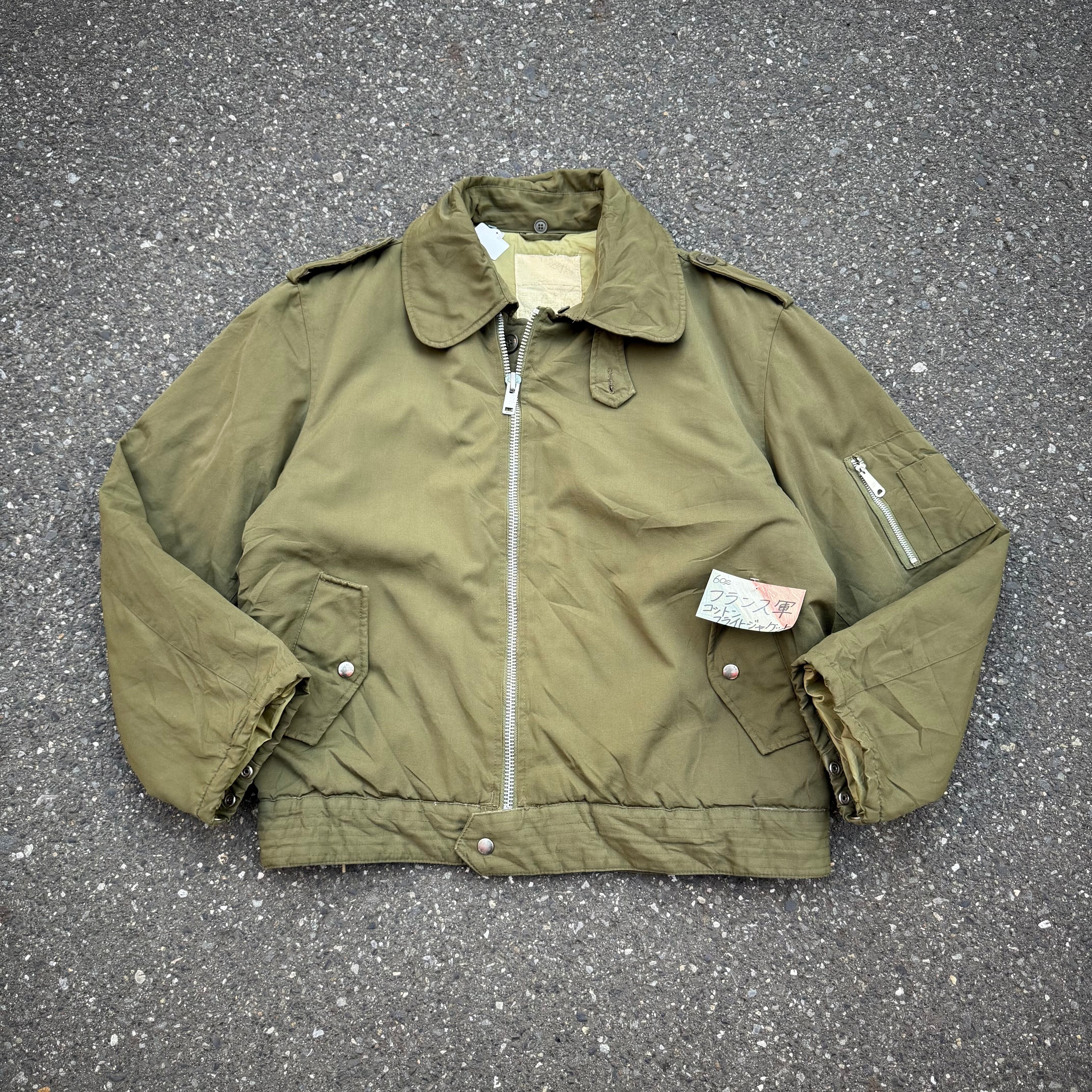 60s フランス軍 コットンフライトジャケット AKB | 古着屋PENNY