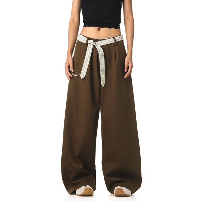 checkered star point pants　チェックタイスターポイントパンツ　J1808