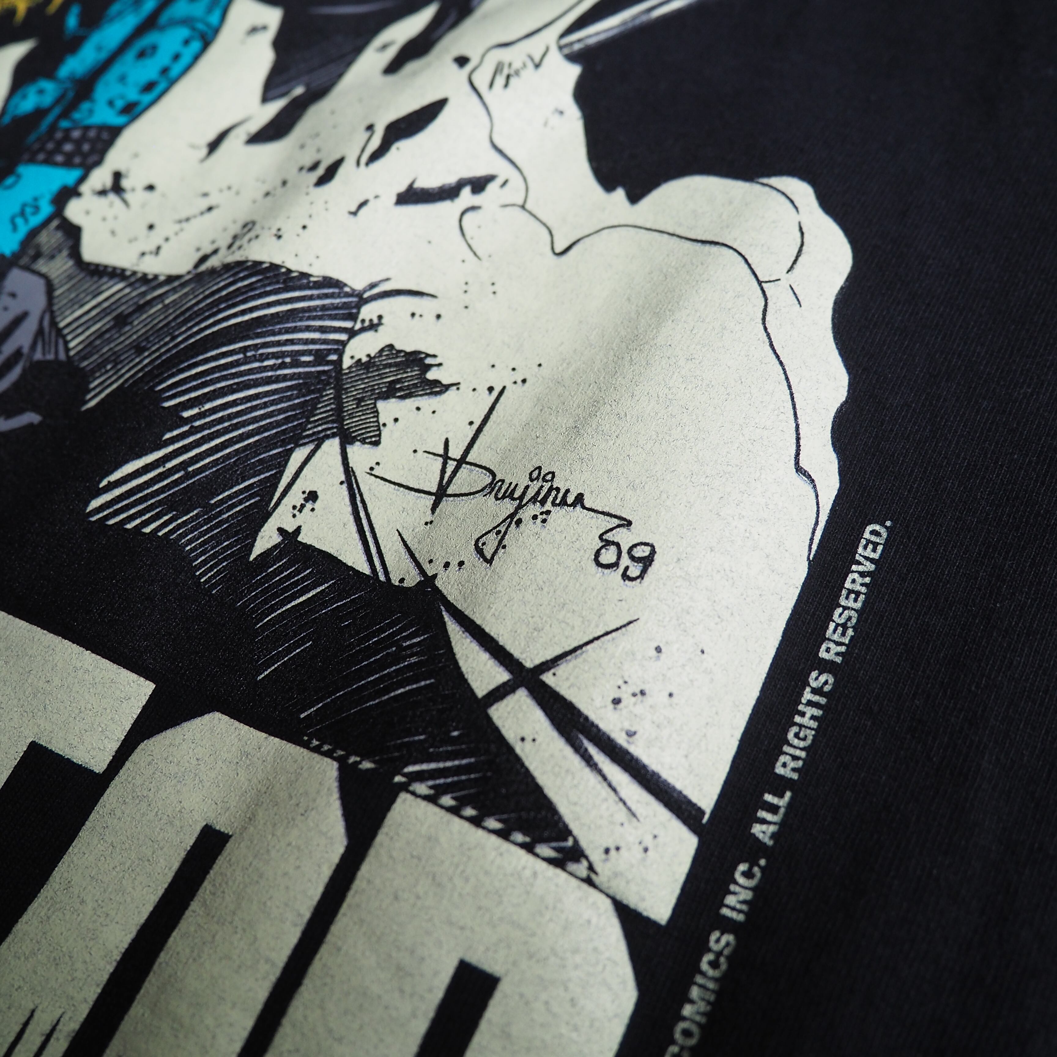 1999s " Special - PREDATOR " Movie printed vintage loose Tee