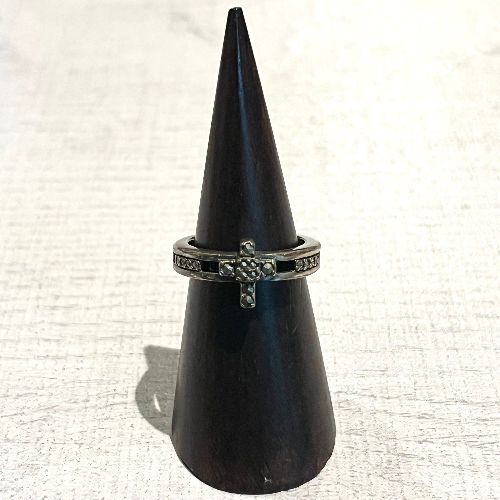 INTERLOCKING MULTI BAND RING-SILVER925-マルチリング