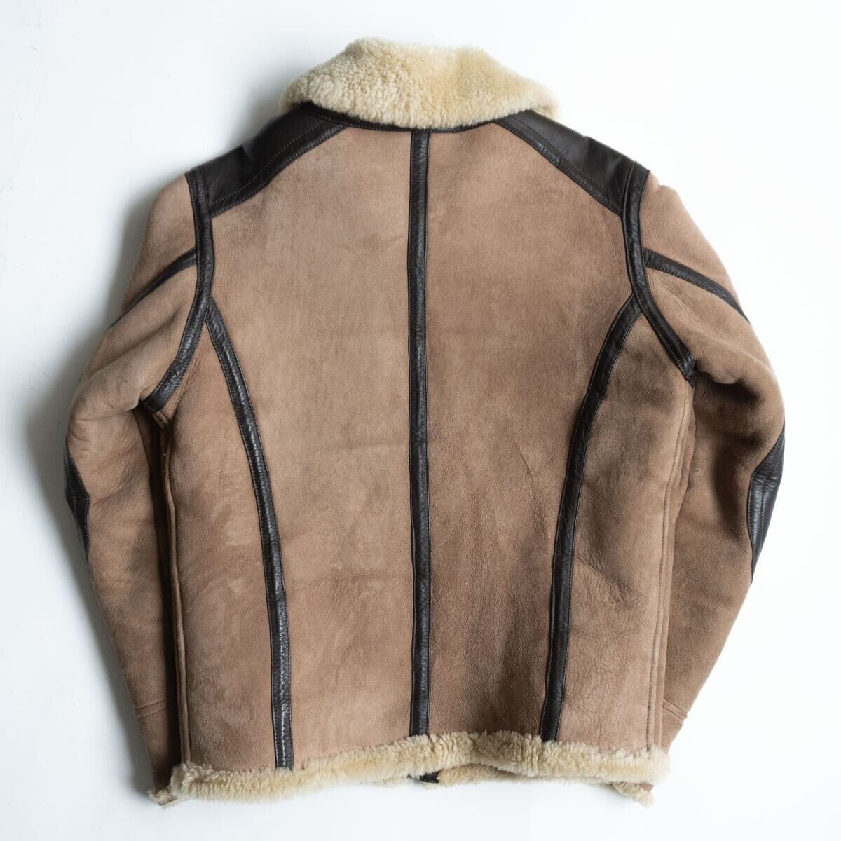 美品】C.P.COMPANY【ムートン ジャケット】46 レザー シーピー