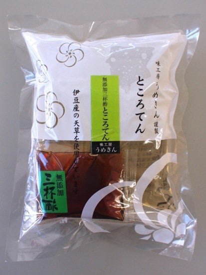 ところてん】無添加三杯酢ところてん | 味工房うめきん