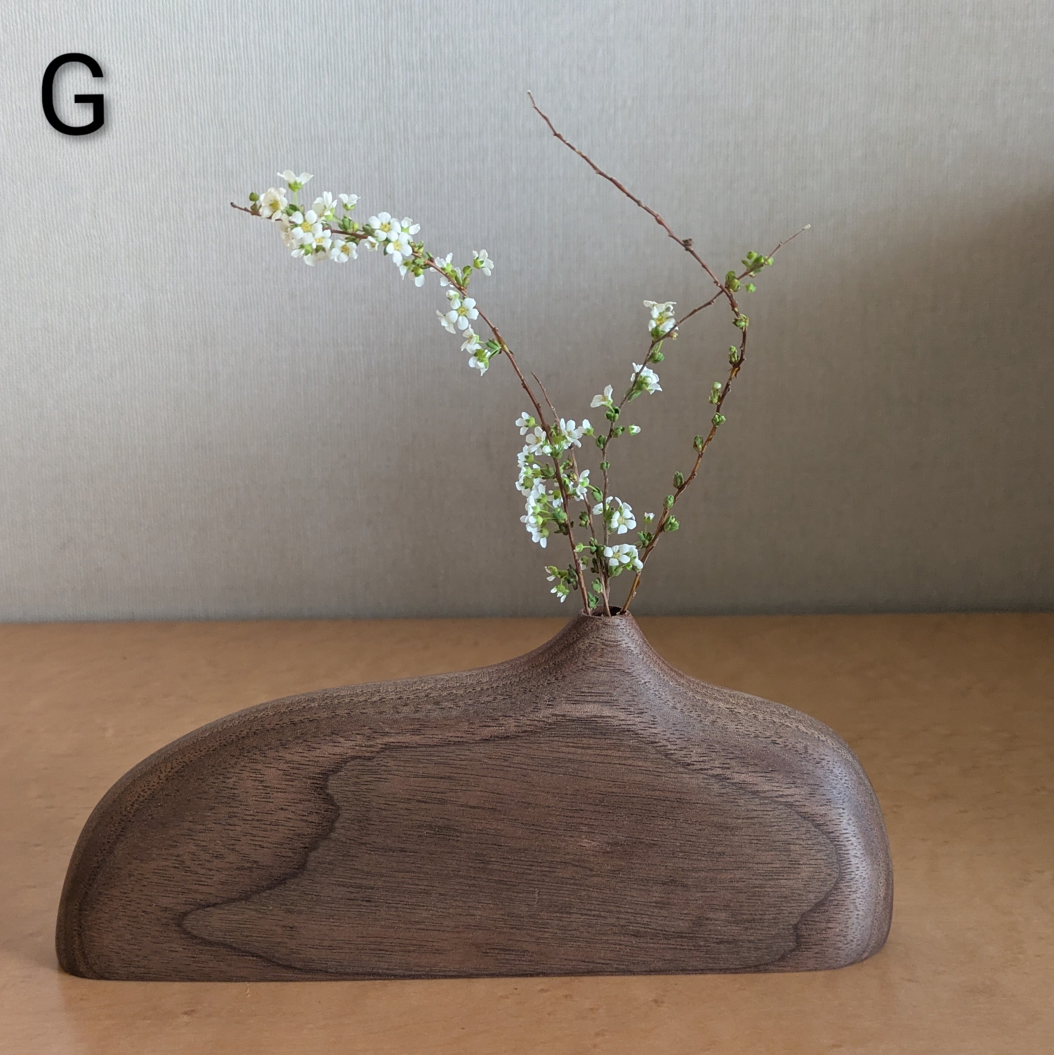 一輪挿し 然 シリーズ 丘（Hill） | 飛騨高山 家具工房雉子舎