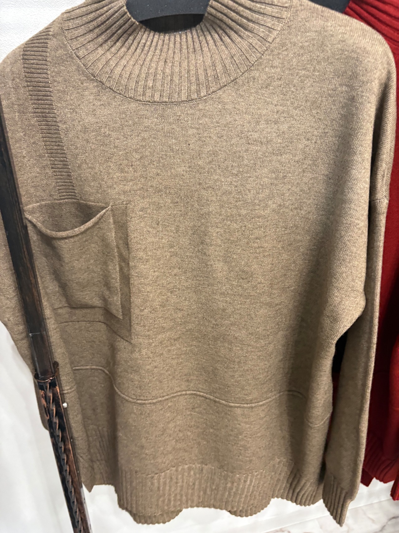 praia ポケット柔らかニット25447