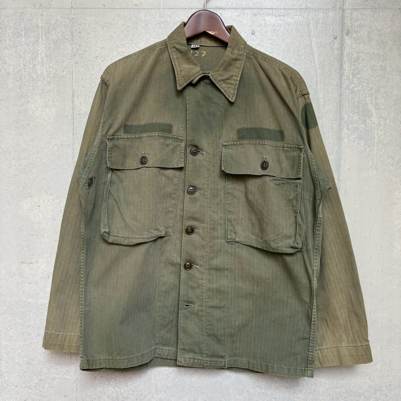 50s 米軍 USAF トロピカルジャケット 希少サイズ 36R ミリタリー