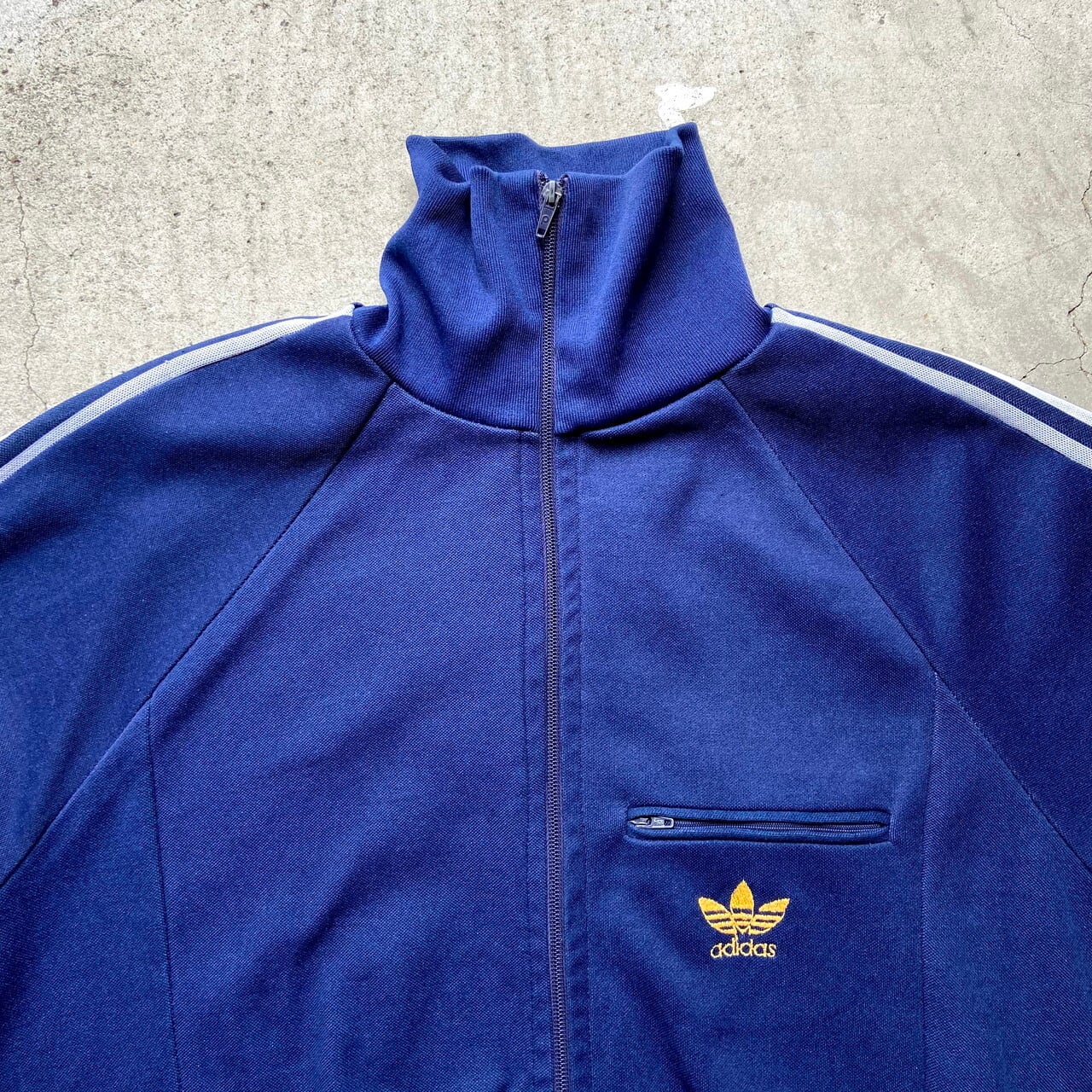 70〜80年代 フランス製 VENTEX社製 adidas アディダス 金ロゴ ジャージ