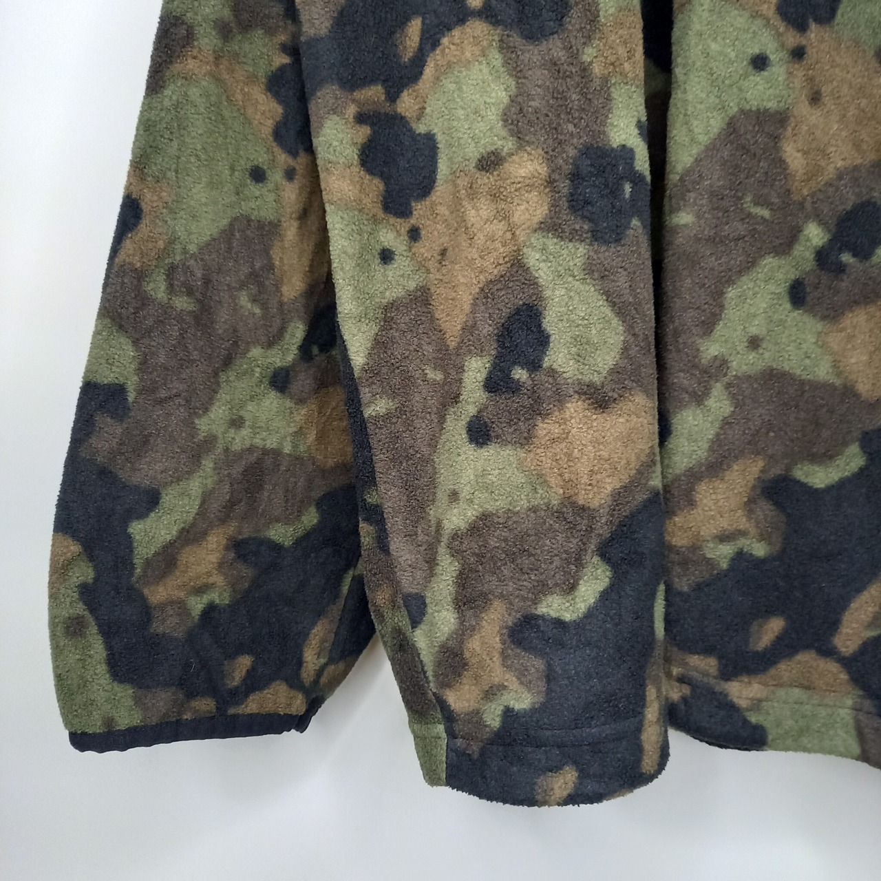 スターター　ハーフジップ　フリース　プルオーバー　迷彩柄　オリーブ　カモ　3XL