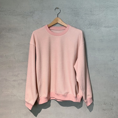 【ippei takei】british sweat/pink・yellow/2322-703