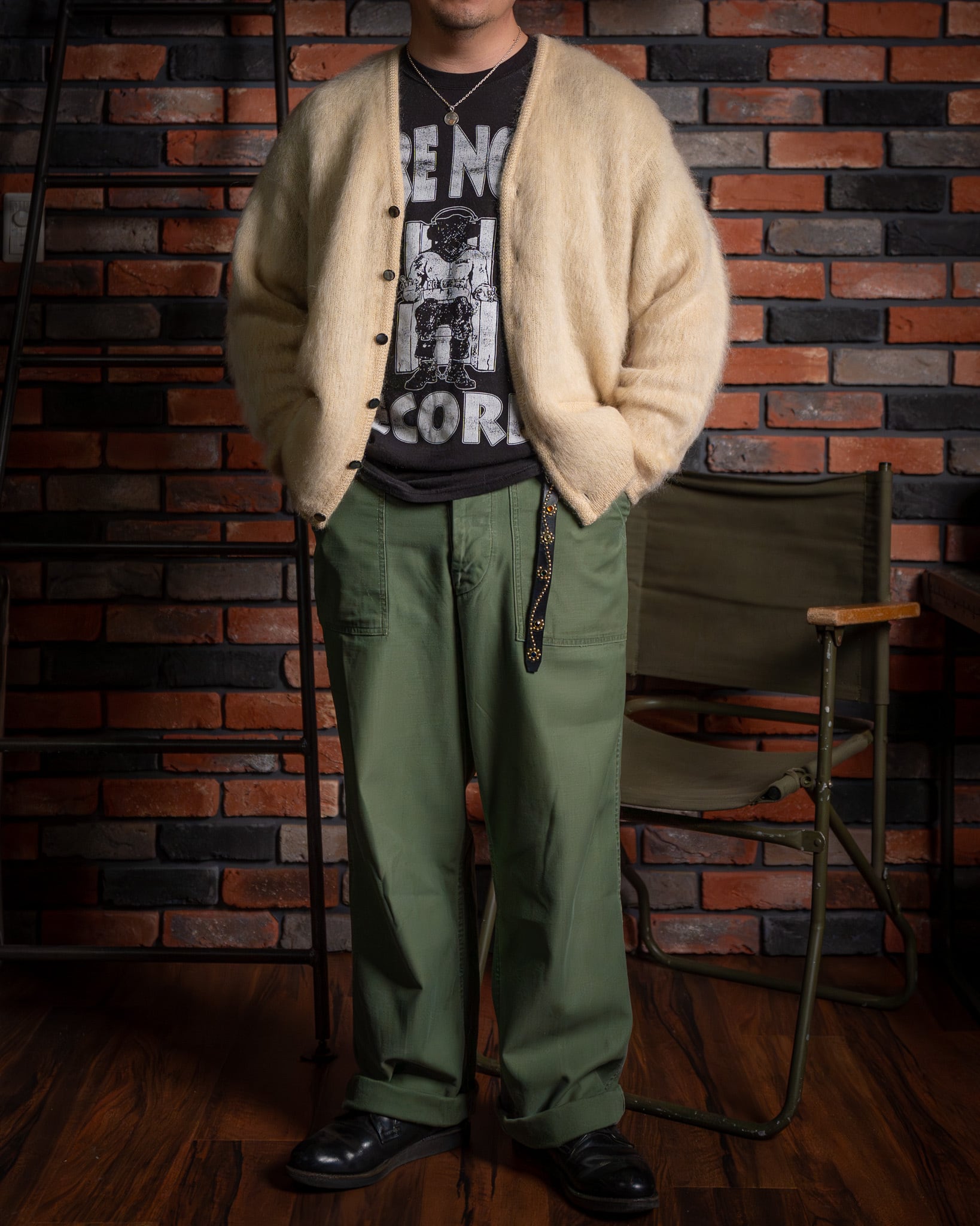 Authentic Reproduction Products®】Shaggy Man™ Mohair Cardigan W