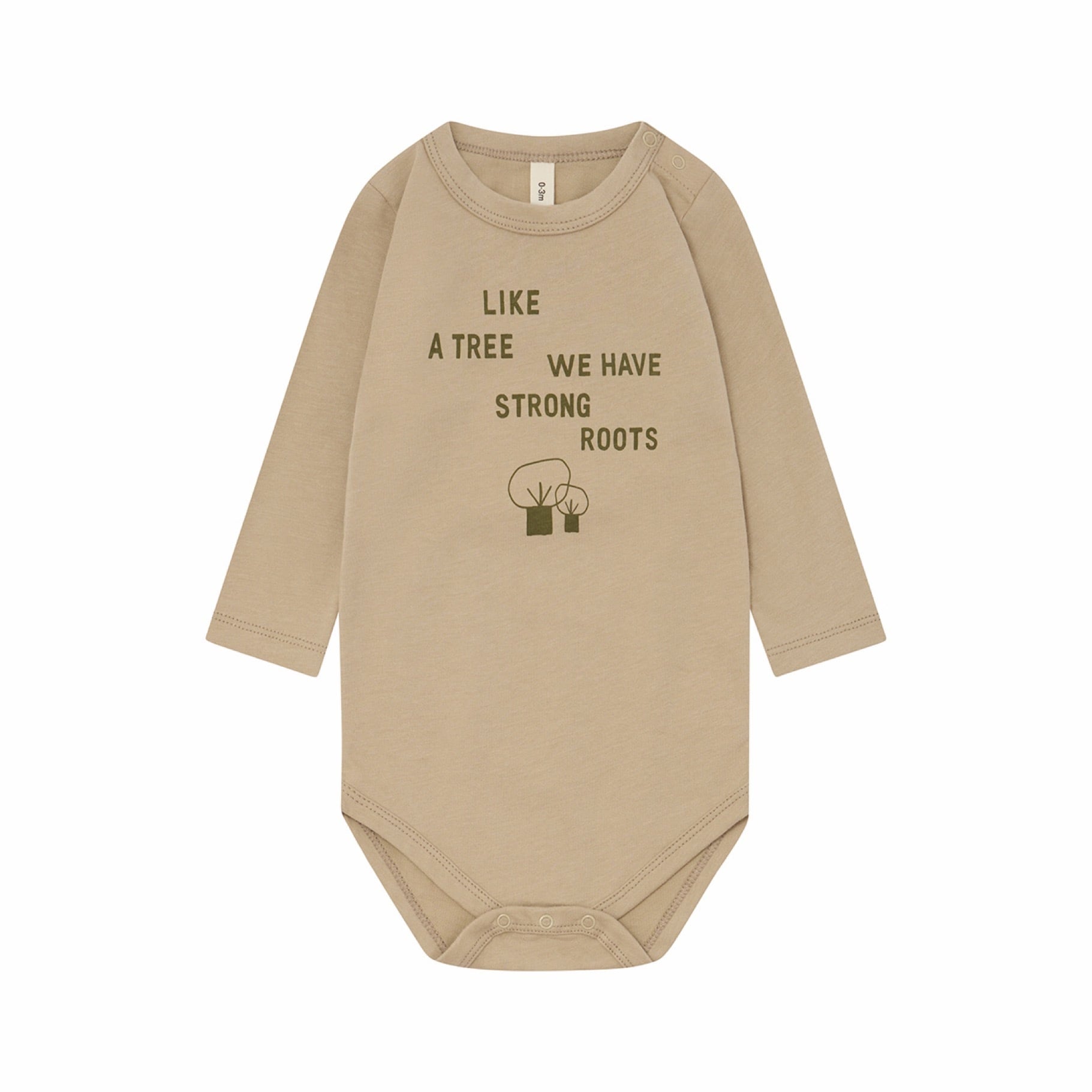 organic zoo / Strong Roots Bodysuit GOTS