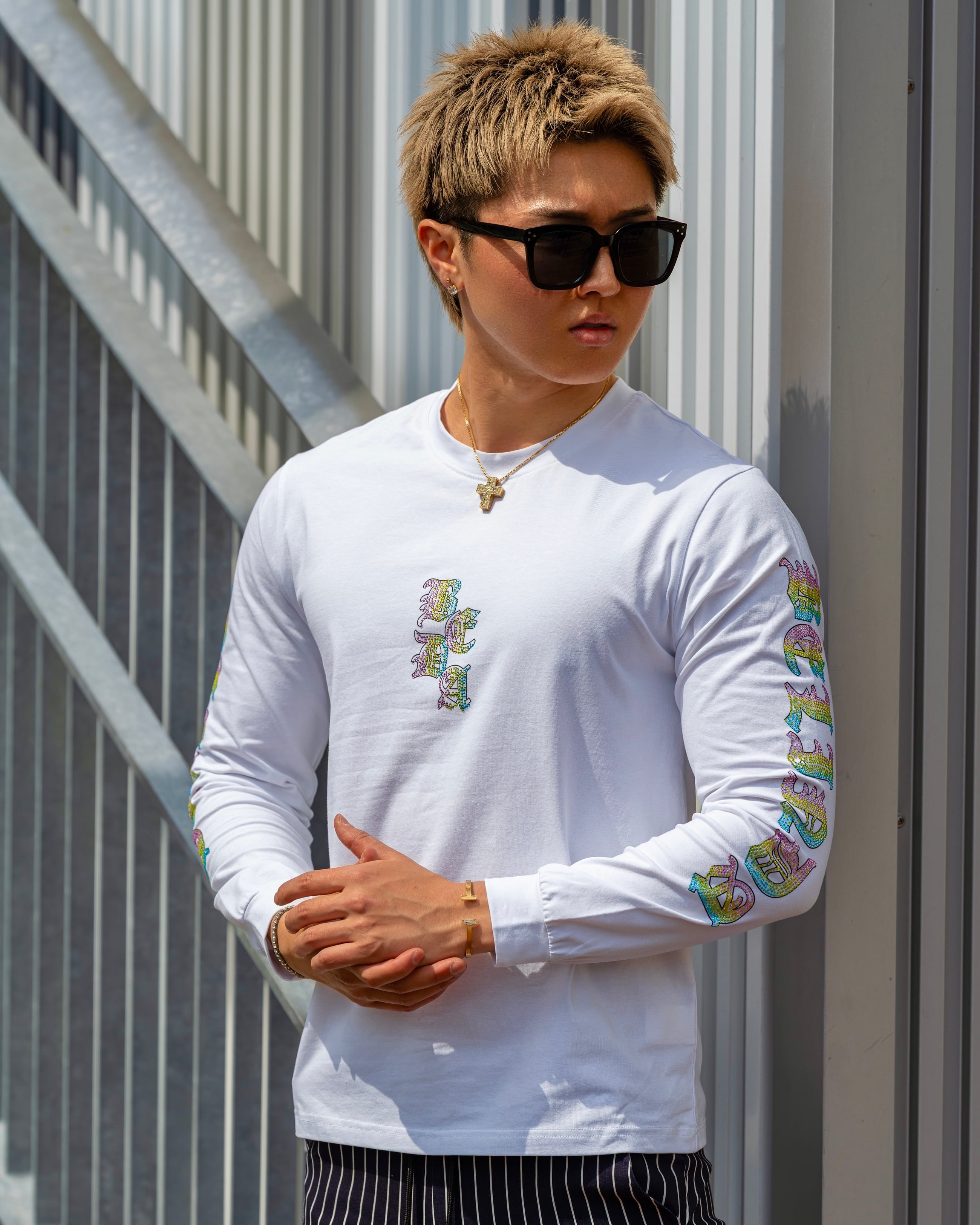 BELINDA RAINBOW STONE SHIRT【BB25004】 | BELINDA OFFICIAL