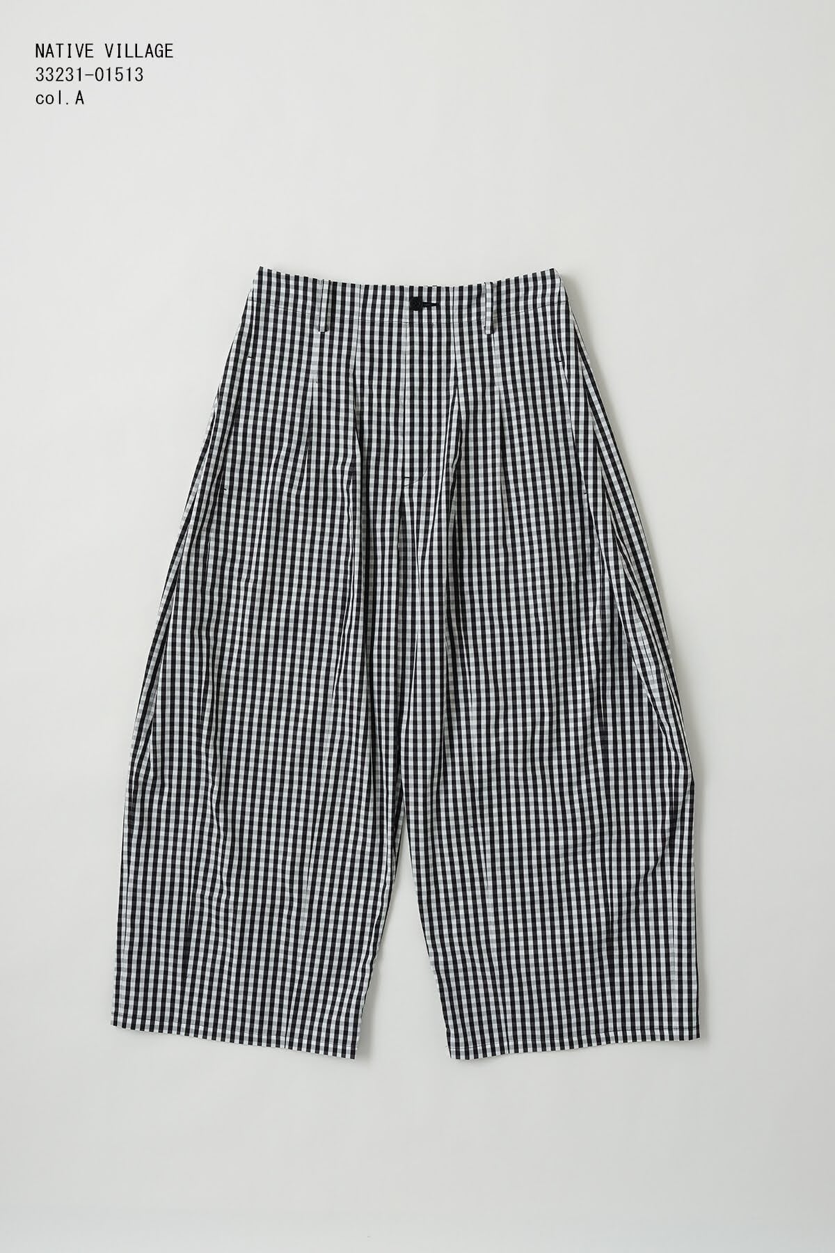 NATIVE VILLAGE 33231-01513 ダーツパンツ Darts pants | lucerluca