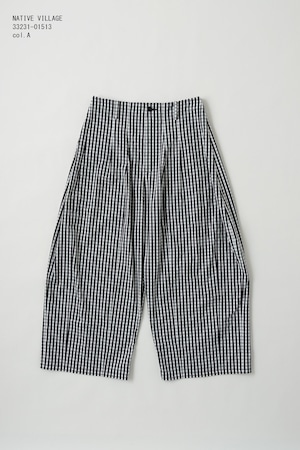 NATIVE VILLAGE  33231-01513  　ダーツパンツ　Darts  pants