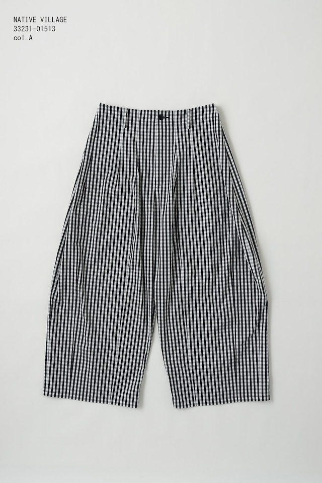 NATIVE VILLAGE  33231-01513  　ダーツパンツ　Darts  pants