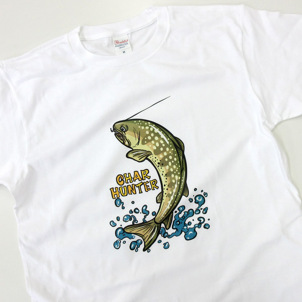 イワナ 岩魚 Tシャツ rf13 渓流釣り ルアー釣り フィッシング 釣り好き 釣り人 誕生日 父の日 敬老の日 ギフト プレゼント