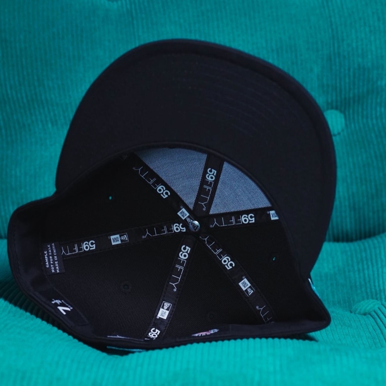 【gifthat別注】NEW ERA 59FIFTY/5950 TORJAY トロント・ブルージェイズ BLACK SEAGLASS