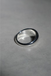 Oval Moon Ring"Nuit"
