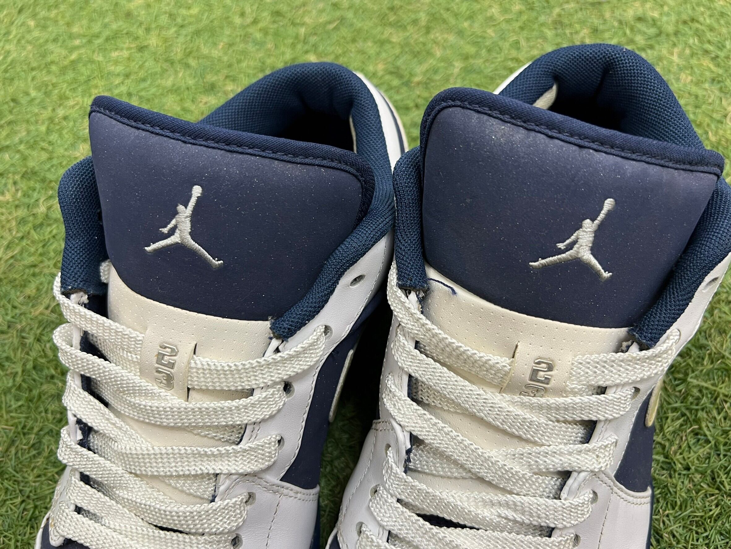NIKE AIR JORDAN 1 PHAT LOW PLATINUM 338145-107 28.5cm 086064 