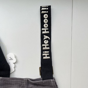 【そっと繋がる。】服ごと自分を説明するコーデュロイ 猫　ゆるだぼサロペット【全身で個性主張