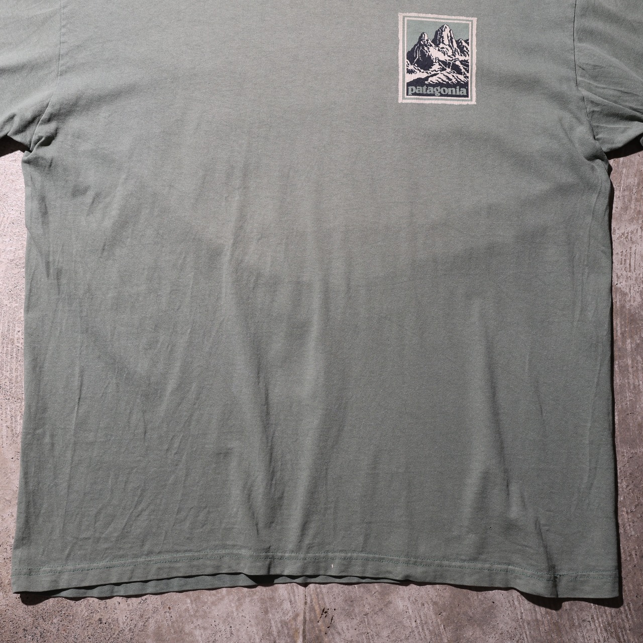 美品 L L/S T-Shirt 97年 USA製 Mountain Logo Patagonia パタゴニア マウンテンロゴ 山ロゴ 長袖Tシャツ
