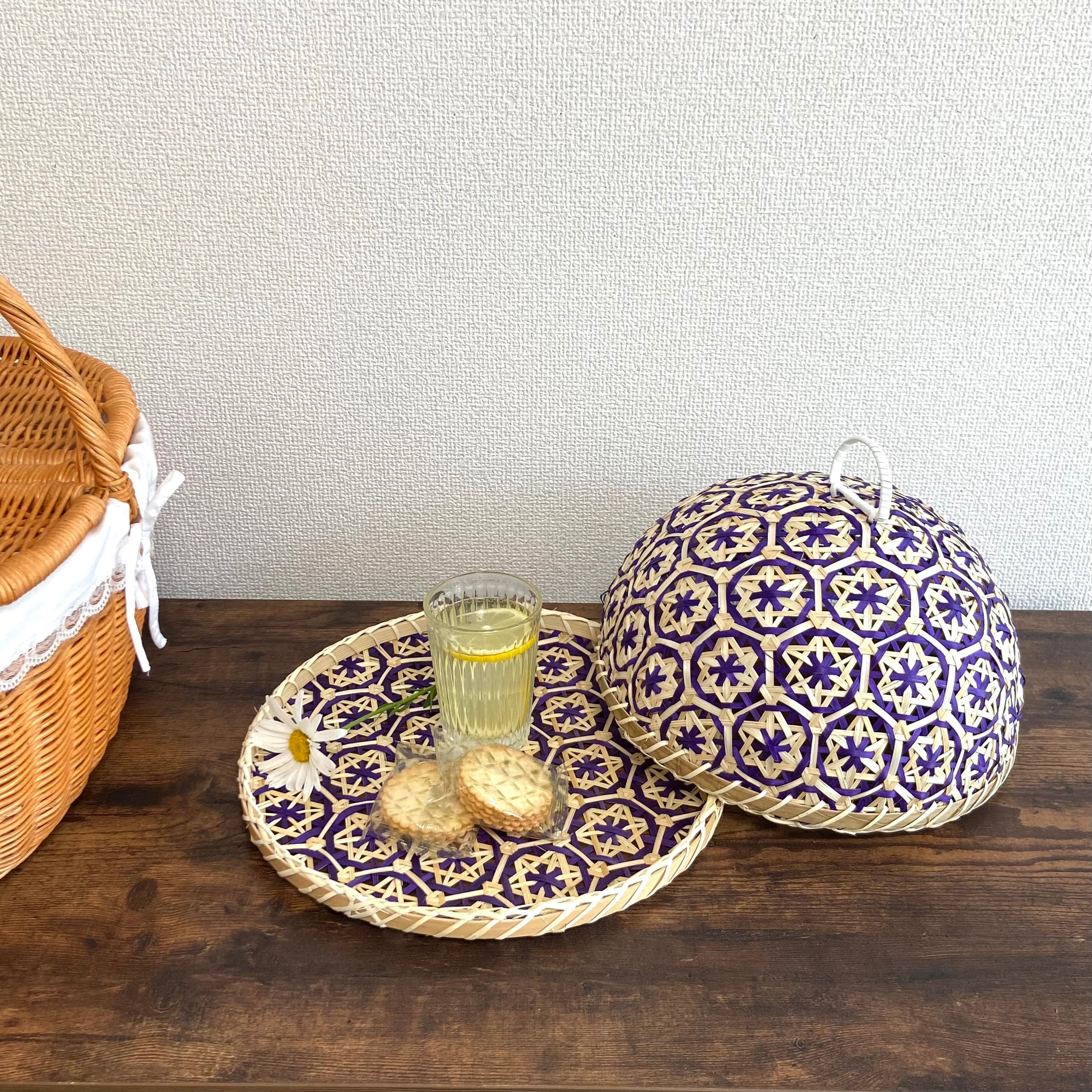 竹フードカバー（セットカバー＆ラウンドトレイ）(BBA-710) | Naturalsoul