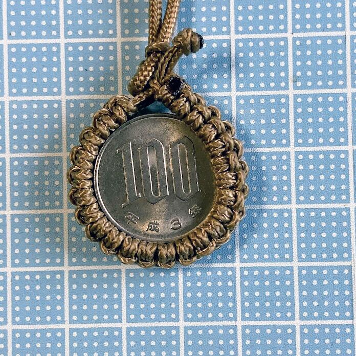 パラコード ネックレス 100coin K | Mask shop JKING Paracord