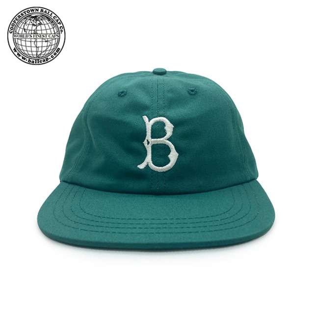 COOPERSTOWN BALLCAP クーパーズタウンボールキャップ BRKN1955 GREEN×WHITE Fサイズ