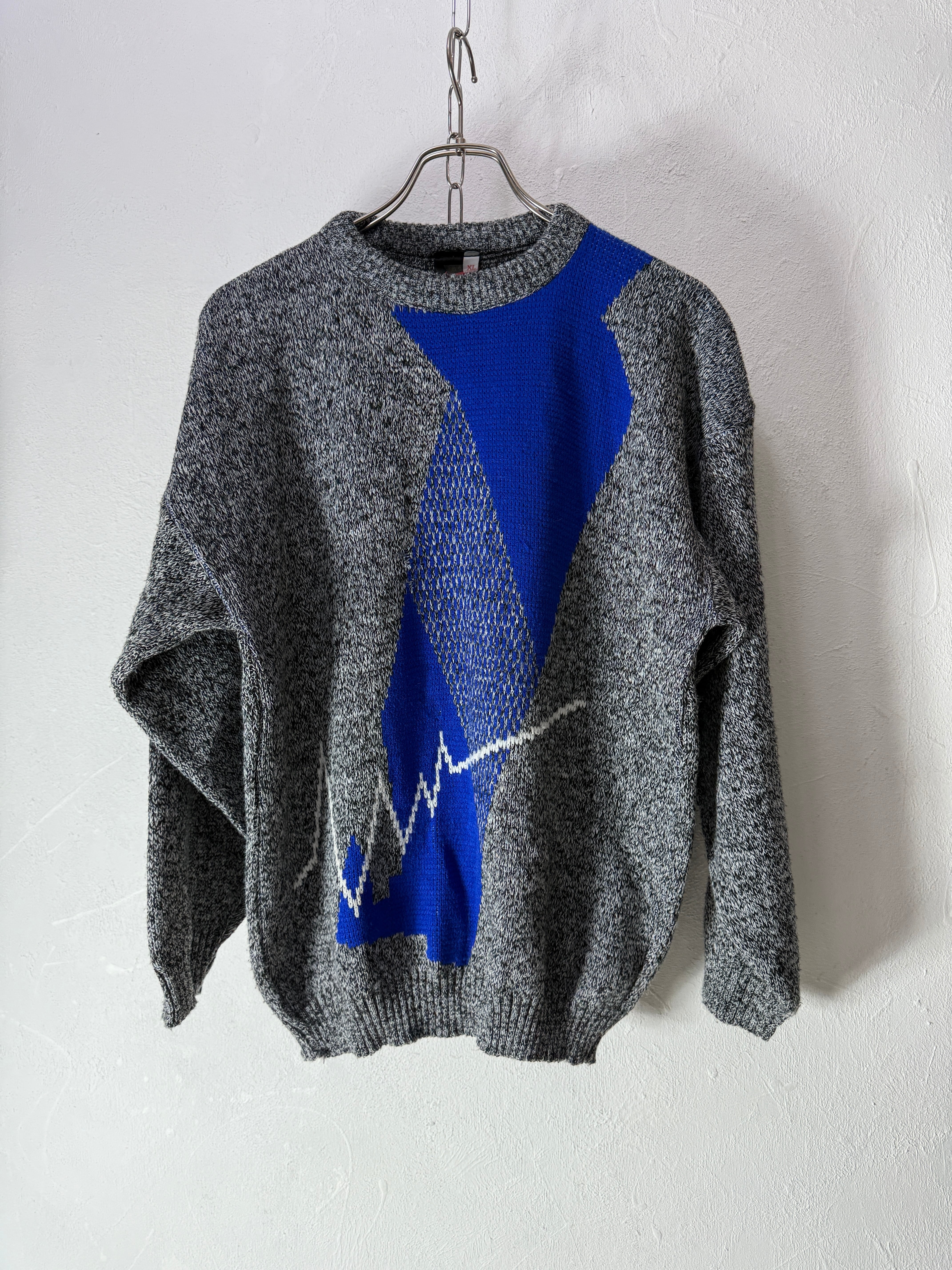 90s Made in England Graphic Knit Sweater