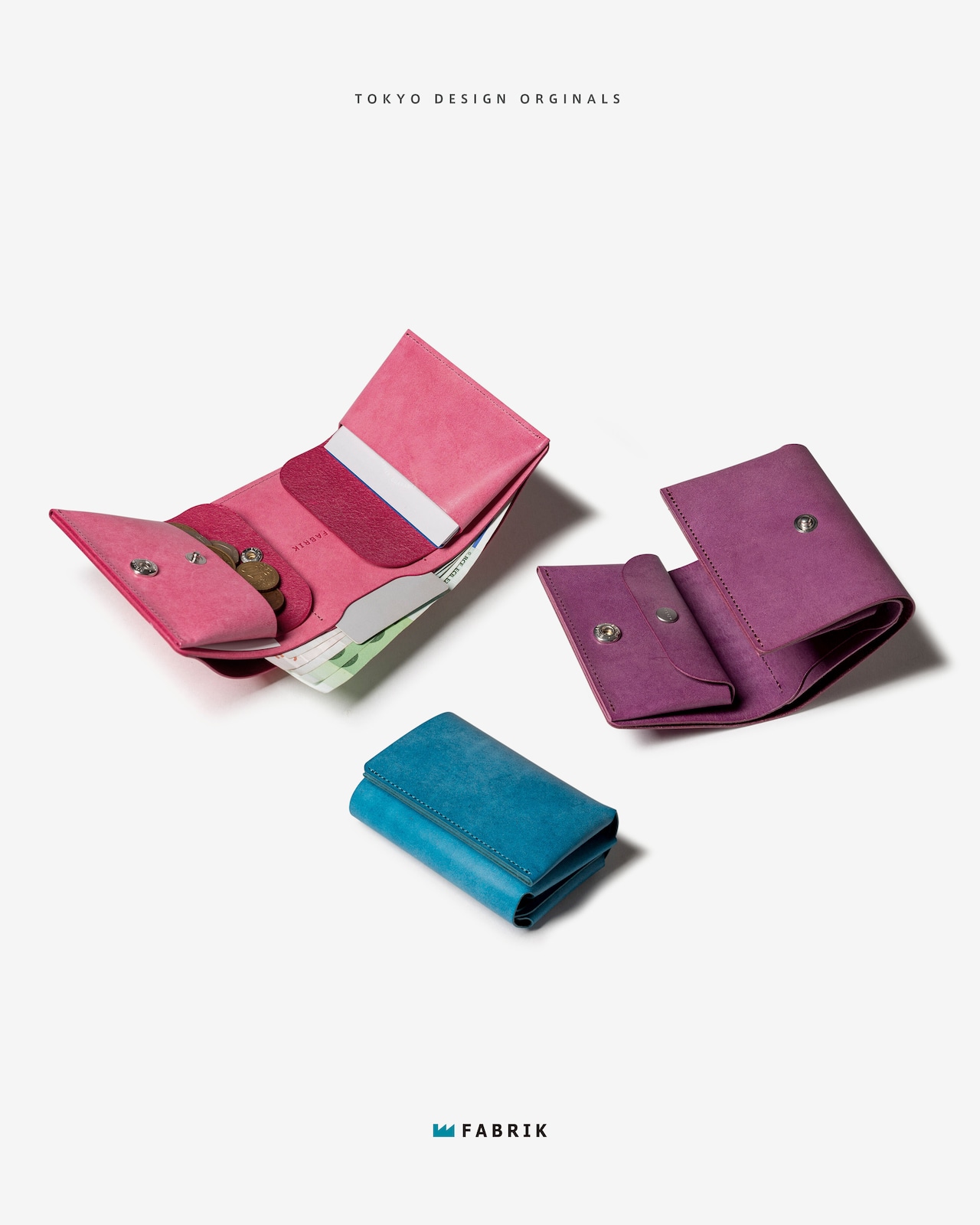 しっかり入ってコンパクトな財布　TRI-FOLD WALLET / SUMOMO [限定色]