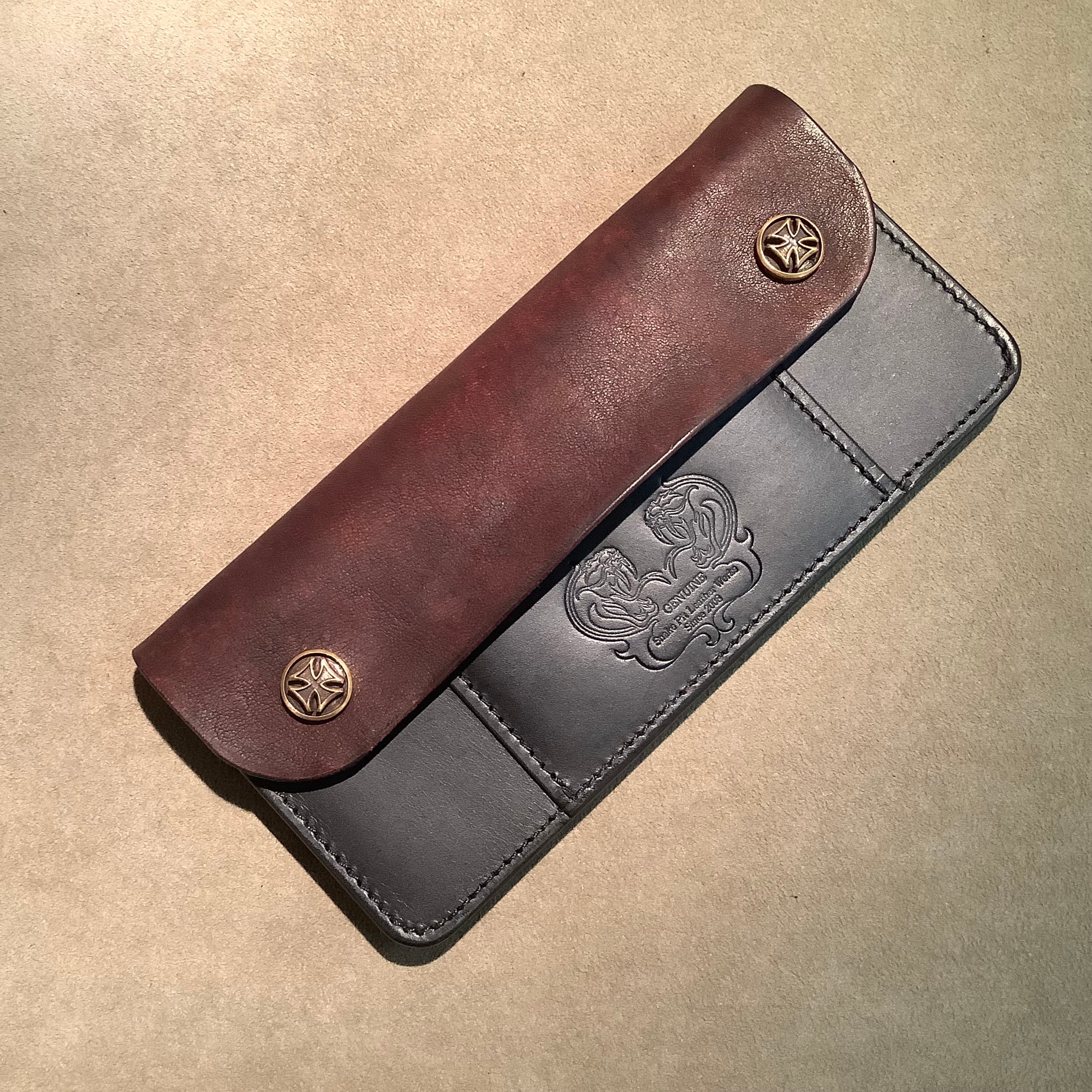 Snake Pit Leather Works tracker wallet Long Iron Cross スネーク
